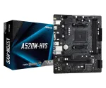 ASRock emaplaat A520M-HVS AM4 AMD A520 2 X DDR4 USB 3.2 SATA 3 7.1ch HD Audio mATX