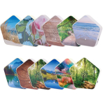 Helimasin Olympia Sounds of Nature, valge, kompaktsed m&otilde;&otilde;tmed 135&times;30&times;130 mm