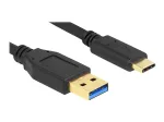 Delock SuperSpeed USB 3.2 Gen 1 kaabel Type-A &ndash; Type-C, 2 m, must