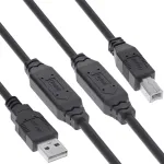 InLine USB 2.0 aktiivkaabel, USB-A isane USB-B isasele, 25m