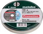 Metabo SP l&otilde;ikekettad roostevabale terasele ja terasele, 115 mm, A60, 10 tk