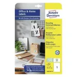 Isekleepuv silt Ristk&uuml;lik AVERY LR3478-10