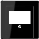 JUNG A 569 PLT SW - Schwarz - Duroplast - Jede Marke - 2130 USB - SLA 2 WW - SLA 2 AN - UMA-MA2 - UMA-CAT6A - 521-2 USB - 1 St&uuml;ck(e)