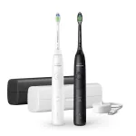 Laetav soniline hambahari Philips Series 5500 HX7119/02 &mdash; 2 k&auml;epidet, 2 harjapead, liitiumioonaku, igap&auml;evane hooldus ja valgendamine
