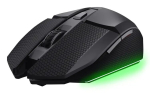 M&auml;ngurihiir TRUST GXT 122 Felox+ &mdash; paremak&auml;eline, optiline, RF-juhtmeta + Bluetooth, 10000 DPI, 7 nuppu, mitmev&auml;rviline LED, must