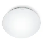 Laelamp Steinel RS 16 L, E27 pesa, 100 W, valge, &uuml;mmargune, &Oslash; 27,5 cm, k&otilde;rgus 95 mm, liikumisandur