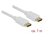 DisplayPorti kaabel DeLOCK 84861 7 m valge