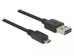 USB-kaabel DeLOCK 83851 USB 2.0 3m USB A Micro-USB B Must