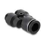DeLOCK 60753 pneumaatiline Y-liitmik 2x8 mm kuni 1x12 mm kinnitusavaga