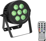 LED PAR-valgusti EUROLITE 7x8W QCL Spot &mdash; 7x8W RGBW LED-id, kompaktne lava-/stuudiovalgusti