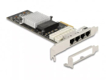 DeLOCK 88610 PCIe liidesekaart RJ-45 Intel i350 4 Gbit/s