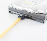 SATA andmekaabel ShiverPeaks BS78246-0.5Y 6 Gb/s, kollane, 0,5 m