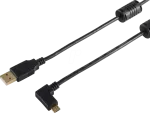 shiverpeaks BS13-10001 USB-kaabel 1 m 2.0 USB A Micro-USB B Must