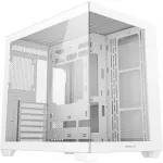 PC korpus DeepCool CG530 WH Midi Tower &mdash; ATX/Micro ATX/ITX, karastatud klaas, 2&times;3,5-tollist + 3&times;2,5-tollist pesa, toetab kuni 410 mm graafikakaarti