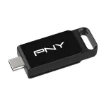 PNY Elite, 64 GB, USB USB-C, 3.2 Gen 1 (3.1 Gen 1), 120 MB/s, Dia, Must