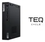 Teqcycle Lenovo ThinkCentre M80q Intel&reg; Core&trade; i5 i5-10500T 16 GB DDR4-SDRAM 256 GB SSD Windows 11 Pro miniarvuti Must