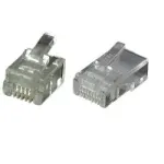 RJ45 UTP-pistik EFB Elektronik E-MO 8/8 SF L&auml;bipaistev