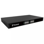 Yeastar TA1600 v&otilde;rgul&uuml;&uuml;s/kontroller 10 100 Mbit/s Must Rack 1U