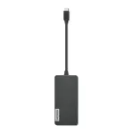 Lenovo GX90T77924 dokkimisjaam &mdash; USB-C jaotur HDMI 1.4-ga, 2&times;USB-A 3.2 Gen1, USB‑2.0, microSD-kaardilugeja, hall