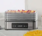 Black+Decker BXDE401E Puu-, seene- ja k&ouml;&ouml;giviljade kuivati - 400W, 5 alust, digitaalne taimer, BPA-vaba plast, must