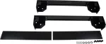 Rockstable 19-tolline veerev alus - must - SPCC teras - 800x800 mm - RS19-PH8810