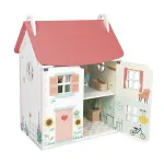 JANOD Lilliputiens puidust nukumaja 15 tarvikuga J06467