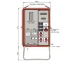 Walther-Werke Jaotuskilp WAV0170R1 44kVA M&otilde;&otilde;turipaneel 2 RCD-d T&uuml;&uuml;p B 9 MCB-d 4