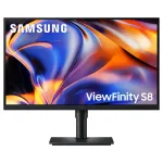 Samsung 27-tolline ViewFinity S8 S80HF 5K IPS monitor USB-C 90W, k&otilde;rguse reguleerimisega, HDR400