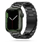 Tech-Protect Stainless Steel Link Bracelet for Apple Watch 4/5/6/7/8/9/SE/Ultra 1/2 (42/44/45/49mm) Black