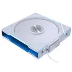 Lian Li UNI FAN TL140 Wireless 14RTL1W1W korpuse ventilaator, Reverse Blade, ARGB, PWM, 140 mm, valge