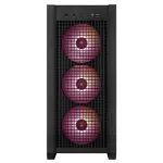 ASUS TUF Gaming GT302 ARGB 90DC00I0-B19000 Midi Tower arvutikorpus, E-ATX, karastatud klaas, 4x 120 mm ARGB ventilaatorit, must