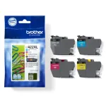 Brother LC422XLVALDR tindikassett 4 tk Originaal Suur (XL) tootlikus Must, Ts&uuml;aan, magenta, Kollane
