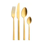S&ouml;&ouml;giriistade komplekt DOMINO GOLDEN SOUL D910100007 24-osaline roostevaba teras