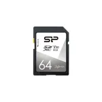 Silicon Power 64GB SDXC UHS-I U3 V30 m&auml;lukaart - 100MB/s lugemiskiirus, 80MB/s kirjutamiskiirus, 4K video