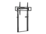 Equip 55-tolline kuni 100-tolline fikseeritud motoriseeritud seinakinnitus, 139,7 cm (55 tolli), 2,54 m (100 tolli), 200 x 200 mm, 800 x 600 mm, alumiinium, plast, roostevaba teras, must
