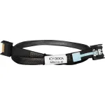 ICY DOCK MB414L-B MCIO 4i SFF-TA-1016 kuni MCIO 4i SFF-TA-1016 kaabel, 0,5 m