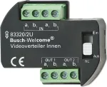 Busch-Jaeger 2CKA008300A0042 videodistribuutor Busch-Welcome uksekommunikatsioonis&uuml;steemile, DIN-liinile kinnitatav, 4 v&auml;ljundit
