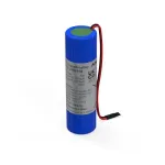 ANSMANN eriakumulaator 18650 kaabliga Li-Ion 3,6 V 2550 mAh 1S1P sinine