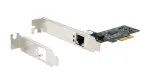 EXSYS 5 Gigabit Ethernet PCIe x1 v&otilde;rgukaart, Realtek RTL8126, RJ45, madal profiil EX-60151