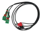 Apart CE3RY helikaabel - 3-pooluseline klemmliist RCA isasele - 1,5 m