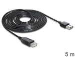 USB-kaabel DeLOCK EASY-USB 2.0-A 5m Must