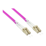Good Connections LW-P830LC4 soomustatud dupleks-valguskaabli &uuml;henduskaabel, OM4, LC/LC, LSZH, 30 m