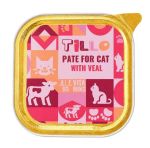TILLO m&auml;rg kassitoit Pate Veal, 100 g