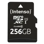 V&auml;lkm&auml;lu Intenso 256GB UHS-I MicroSD-kaart