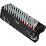 Wera Tools 05057430001 - Kuuskant - Phillips - Pozidriv - Torx - 1 x 1/4x50 2 x PH 1x25 5 x PH 2x25 2 x PH 3x25 2 x PZ 1x25 6 x PZ 2x25 2 x PZ 3x25 1 x TX 10x25 - 25,4 / 4 mm (1 / 10,20cm (4) ) - Kuuskant (05057430001)