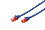 V&otilde;rgukaabel Digitus CAT 6 U/UTP RJ-45 Cat6 0,25 m Sinine