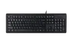 A4Tech KR-92 klaviatuur universaalne USB QWERTY inglise must