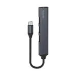 USB 3.0 4-pordiline liidesejaotur SAVIO AK-71 USB-C-hostiga, 5000 Mbit/s, 2-aastane garantii