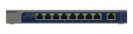 NETGEAR GS108MX-100EUS v&otilde;rgukommutaator Haldamata L2 Gigabit Ethernet (10/100/1000) Lauapealne/Seinale paigaldatav