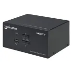 KVM Switch Manhattan 2-pordiline 4K HDMI USB Audio Juhtimine 2 Arvutit